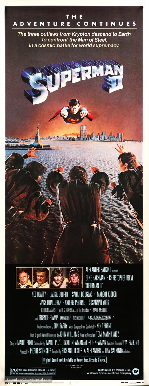 Superman II - Movie Poster