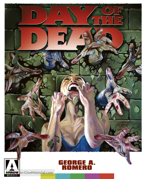 Day of the Dead - British DVD movie cover