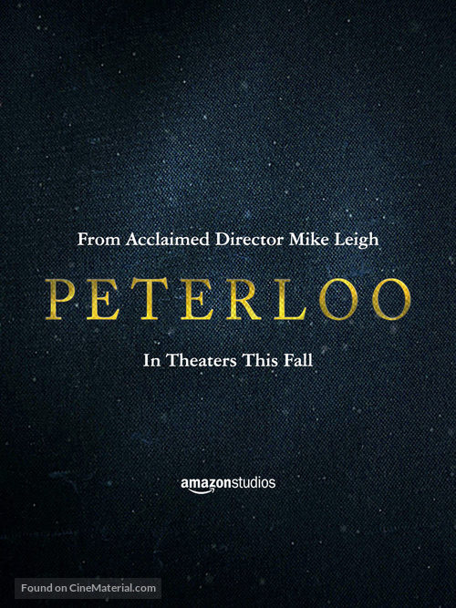 Peterloo - Movie Poster