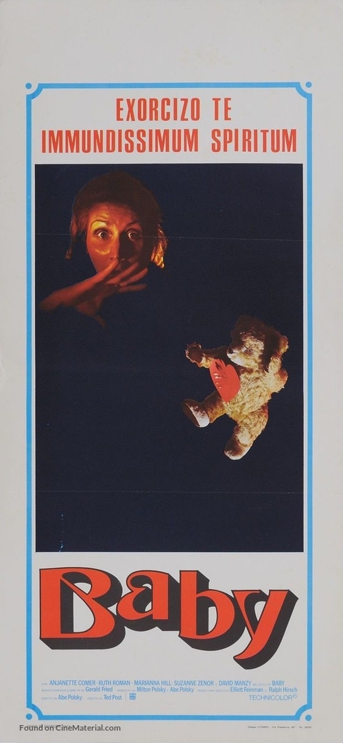 The Baby - Italian Movie Poster