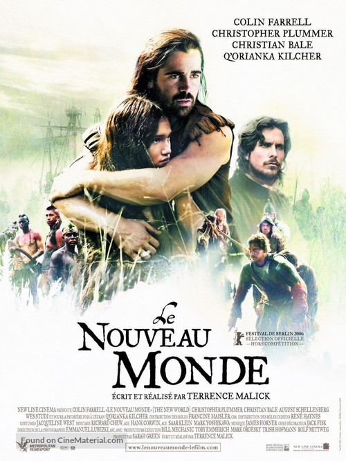 The New World - French Movie Poster