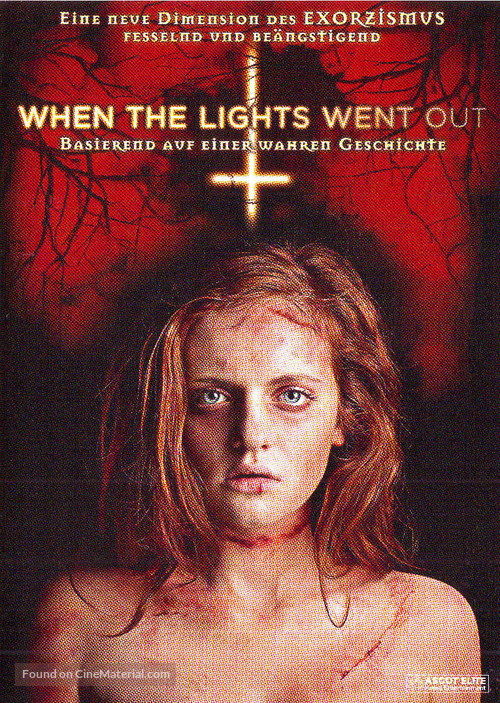 When the Lights Went Out - German Movie Cover