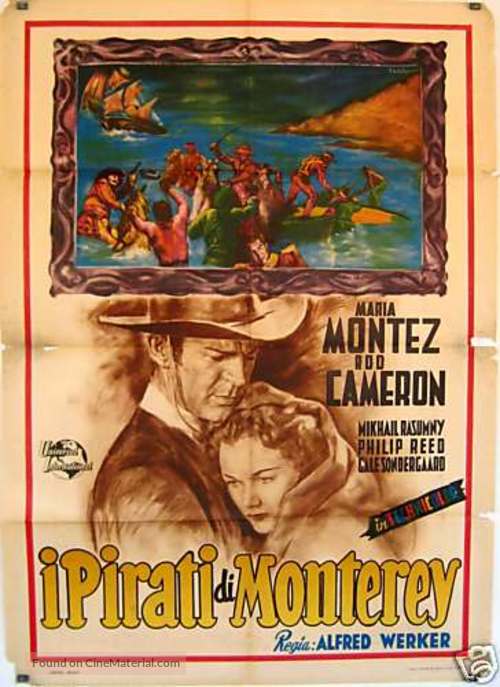 Pirates of Monterey - Italian Movie Poster