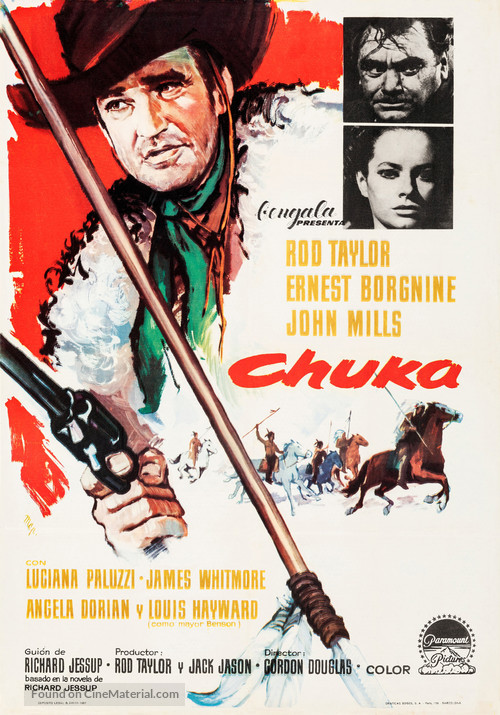 Chuka - Spanish Movie Poster