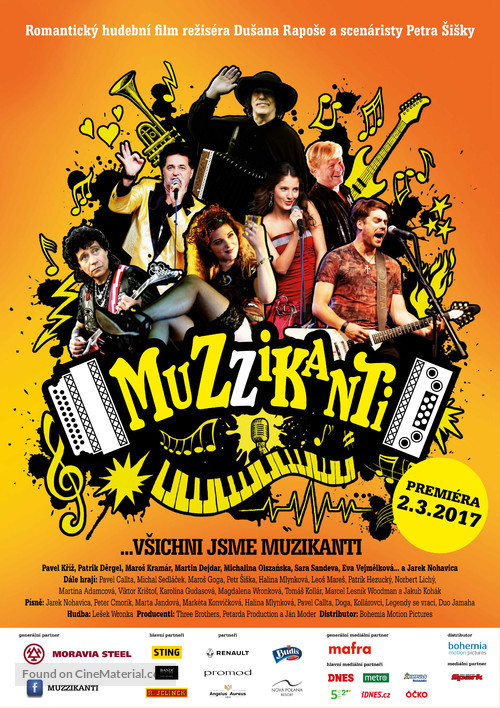 Muzzikanti - Czech Movie Poster