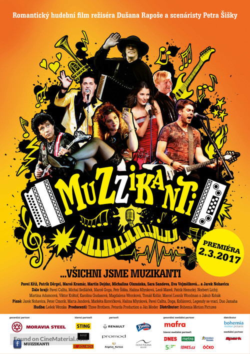 Muzzikanti - Czech Movie Poster