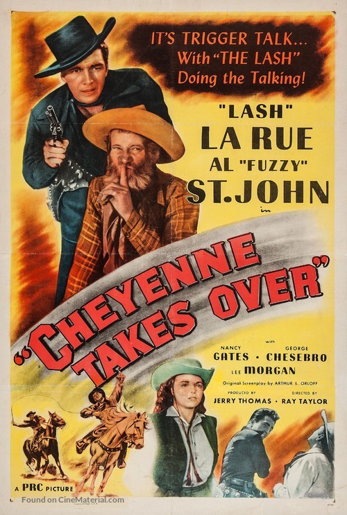 Cheyenne Takes Over - Movie Poster