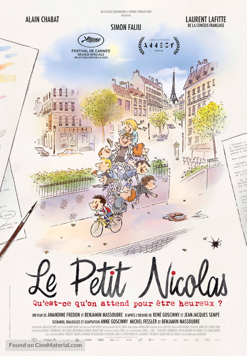 Le Petit Nicolas - Qu&#039;est-ce qu&#039;on attend pour &ecirc;tre heureux ? - Swiss Movie Poster