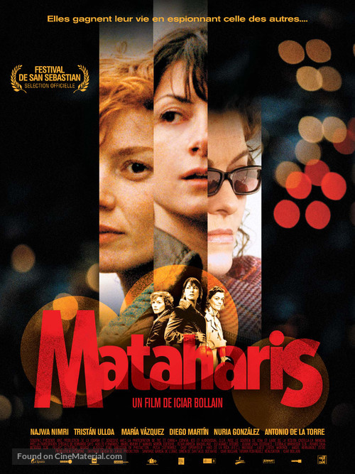Mataharis - French poster