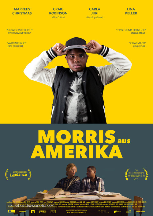 Morris from America - German Movie Poster