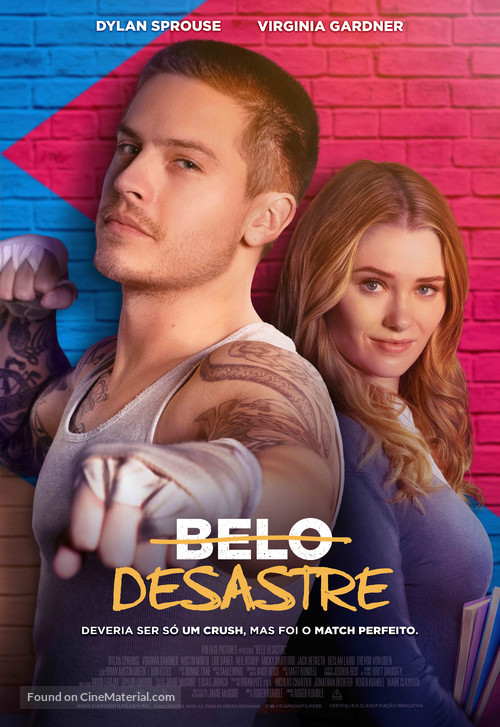 Beautiful Disaster - Brazilian Movie Poster