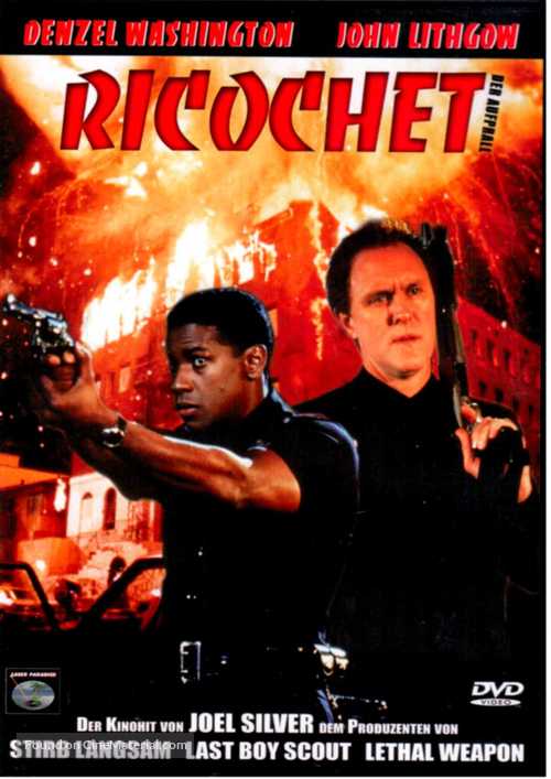 Ricochet - German DVD movie cover