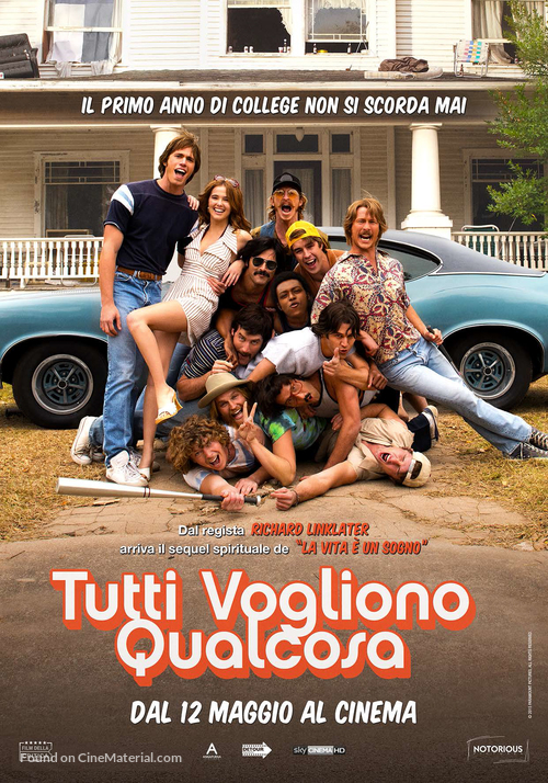 Everybody Wants Some - Italian Movie Poster