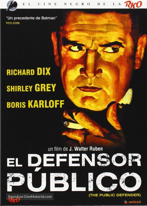 The Public Defender - Spanish DVD movie cover