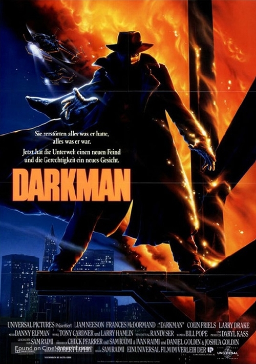 Darkman - German Movie Poster