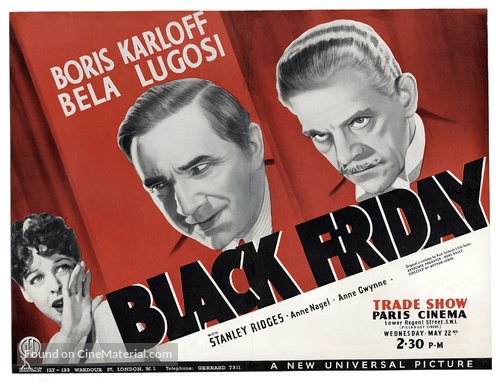Black Friday - British poster