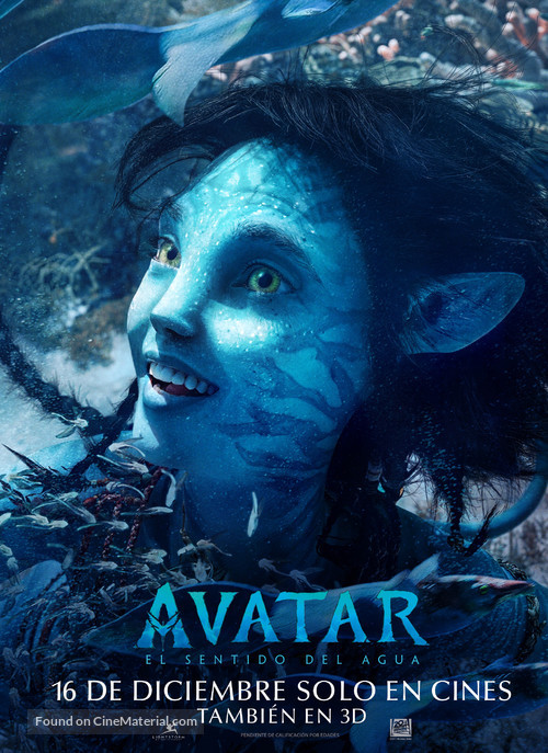 Avatar: The Way of Water - Spanish Movie Poster