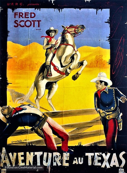 Two Gun Troubador - French Movie Poster