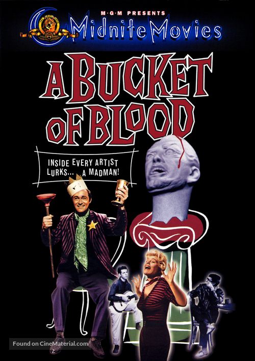 A Bucket of Blood - DVD movie cover