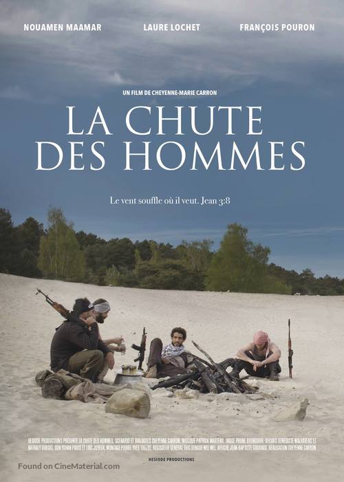 La chute des hommes - French Movie Poster