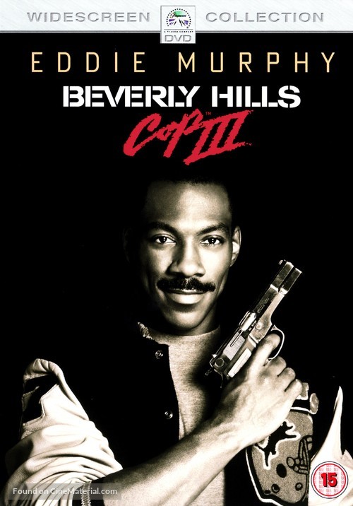 Beverly Hills Cop 3 - British DVD movie cover