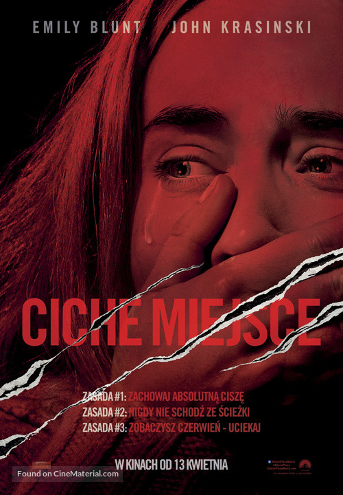 A Quiet Place - Polish Movie Poster