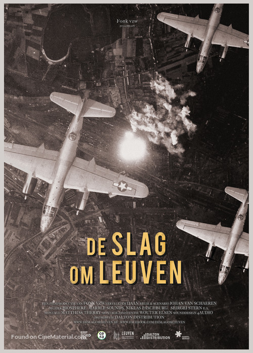 De Slag om Leuven - Belgian Movie Poster