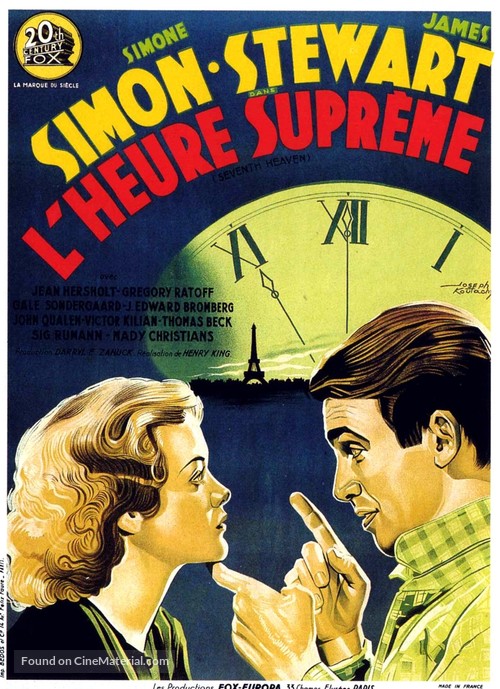 Seventh Heaven - French Movie Poster