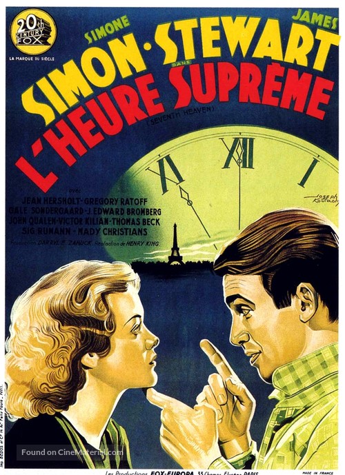 Seventh Heaven - French Movie Poster
