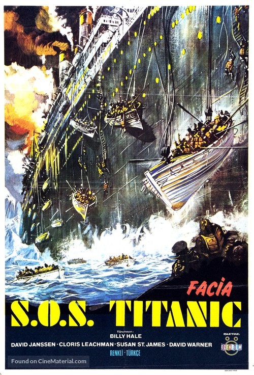 S.O.S. Titanic - Turkish Movie Poster