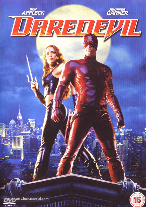 Daredevil - British Movie Cover