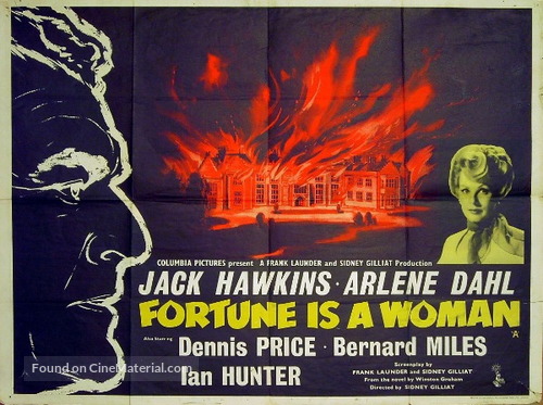Fortune Is a Woman - British Movie Poster