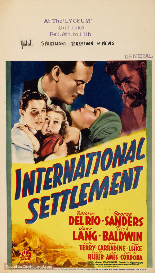 International Settlement - Movie Poster