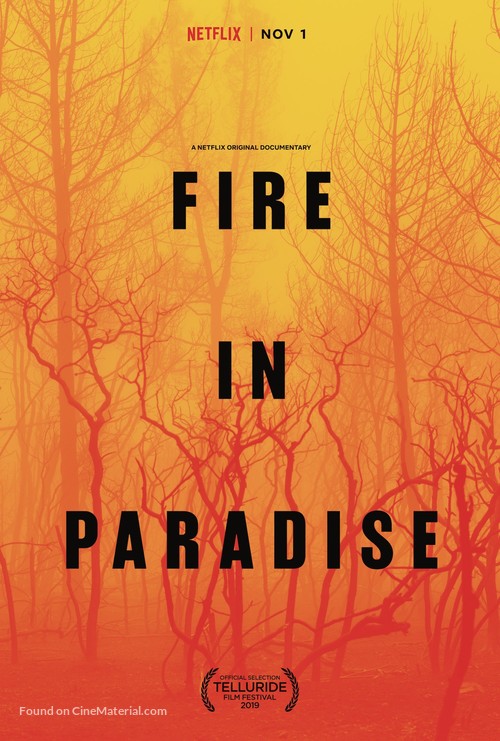 Fire in Paradise - Movie Poster