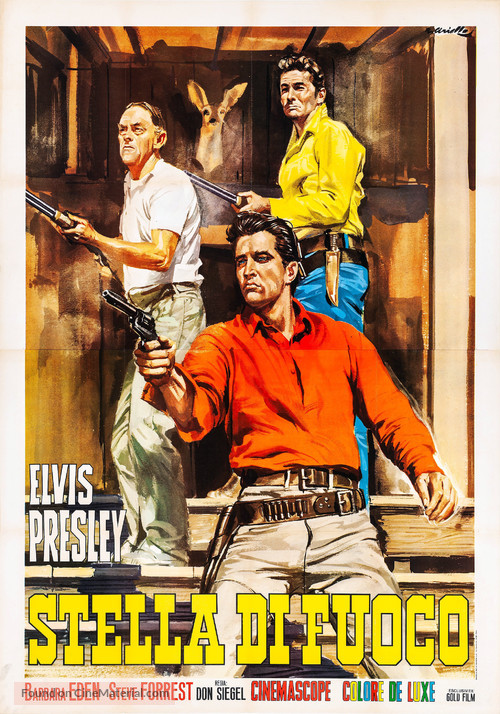 Flaming Star - Italian Movie Poster