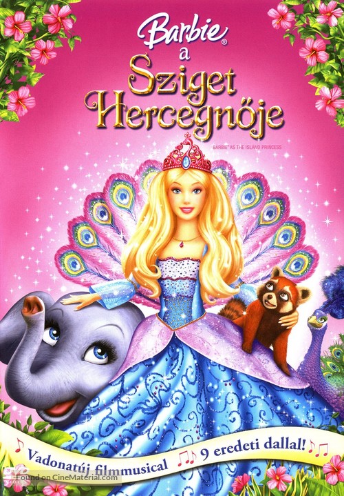 Barbie as the Island Princess - Hungarian Movie Cover