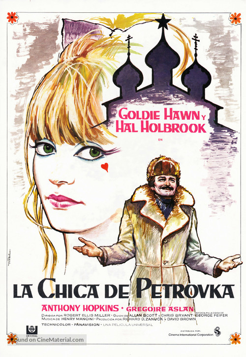 The Girl from Petrovka - Spanish Movie Poster