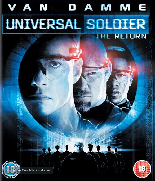 Universal Soldier: The Return - British Movie Cover