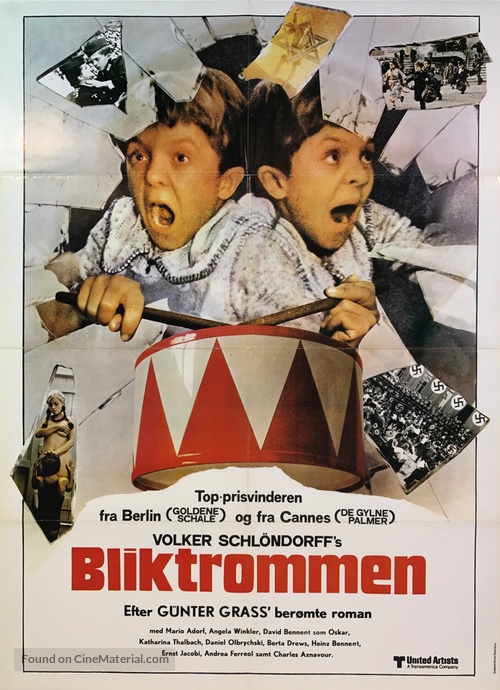 Die Blechtrommel - Danish Movie Poster