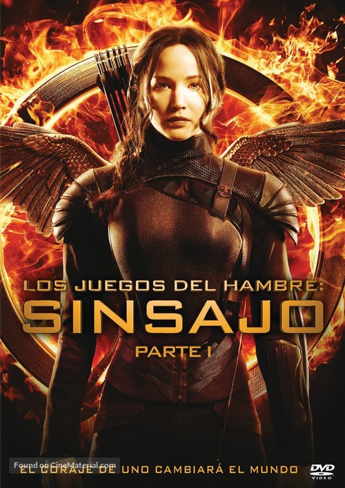The Hunger Games: Mockingjay - Part 1 - Spanish Movie Cover
