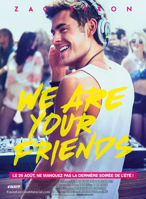 We Are Your Friends - French Movie Poster