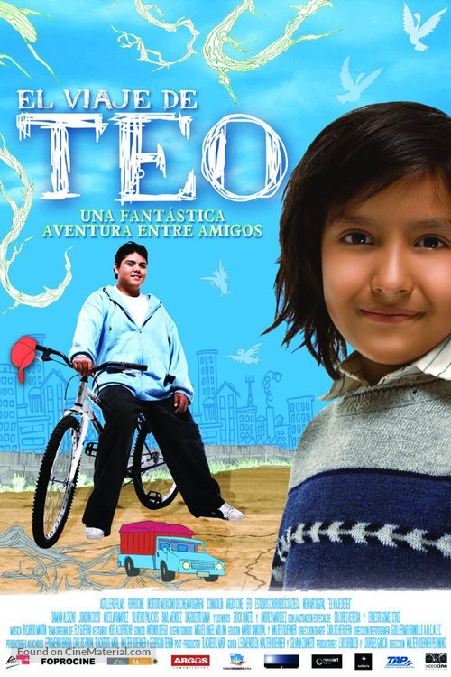 El viaje de Teo - Mexican Movie Poster
