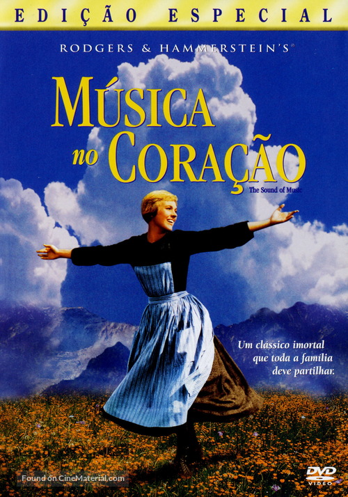 The Sound of Music - Portuguese DVD movie cover