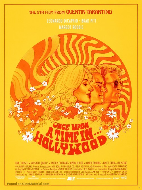 Once Upon a Time in Hollywood - poster