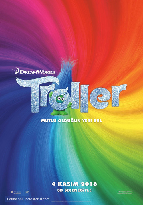 Trolls - Turkish Movie Poster