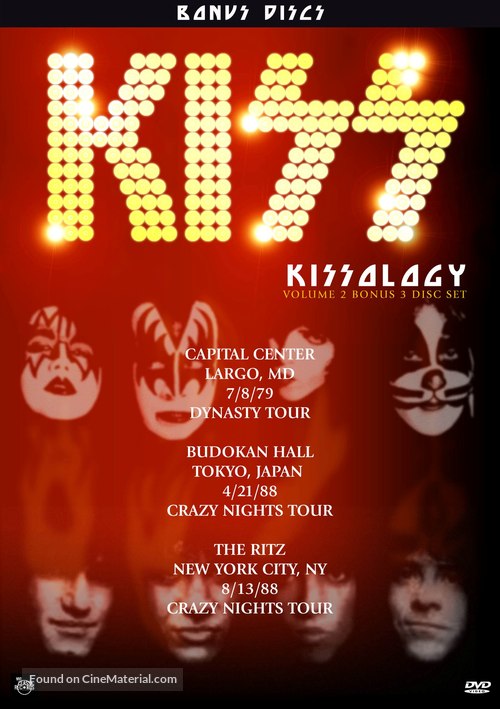 KISSology: The Ultimate KISS Collection Vol. 2 1978-1991 (2007) dvd movie  cover