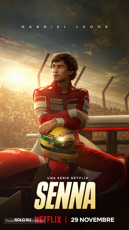 Senna - Italian Movie Poster