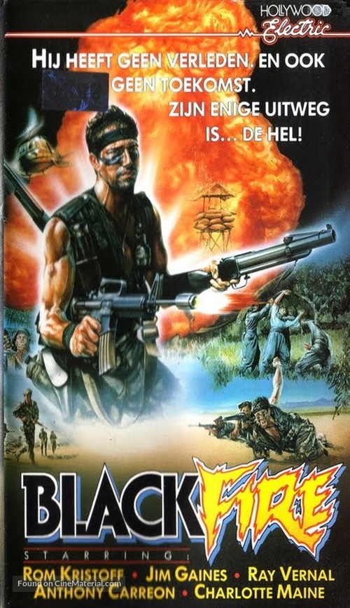 Black Fire - German Movie Cover