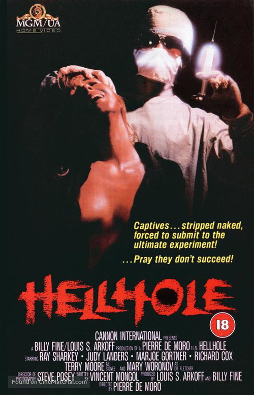 Hellhole - British VHS movie cover