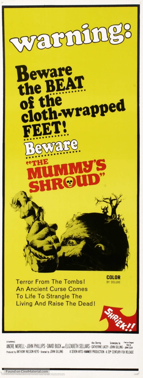 The Mummy&#039;s Shroud - Movie Poster